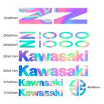 Kit autocollants compatible avec route moto kawasaki z 1000 mod. 2