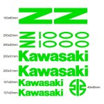 Kit autocollants compatible avec route moto kawasaki z 1000 mod. 2