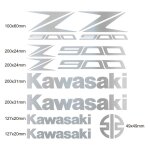 Kit autocollants compatible avec route moto kawasaki z 900
