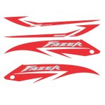 Kit autocollants compatible avec route moto yamaha fzs 1000 fazer 2005
