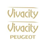 Kit autocollants compatible avec scooter moto peugeot vivacity