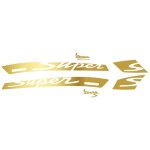 Kit autocollants compatible avec scooter moto piaggio vespa gts 300 super 2012