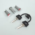 Kit barillet de serrure zadi pour scooter piaggio 125 skipper 1994 - 1997 neuf