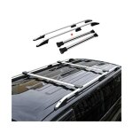 Kit barres de toit pour fiat doblo i 2000 - 2010 alu gris l1 empattement court 4x Kit barres de toit pour fiat doblo i 2000 - 2010 alu gris l1 empattement court 4x