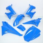 Kit car�nage derbi senda xrace pour 50 cc de nc a 35002 etat kit car�nage 7 pieces tntbleu comprenant ...