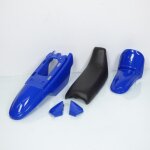 Kit car�nage plastique et selle pour moto enfant yamaha 50 pw 1988 a 2021 neuf