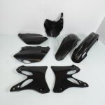 Kit car�nage polisport plastique noir pour moto yamaha 125 yz 2006 a 2014 neuf