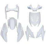 Kit car�nage pour scooter mbk 50 nitro 1997 a 2012 8 piece tuning blanc brillant