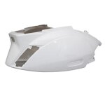 Kit carrosserie carenage - coque ar scoot adaptable piaggio 50 zip 2000 blanc brillant (monocoque)