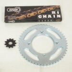 Kit cha�ne afam pour moto beta 50 rr 2006 a 2011 neuf