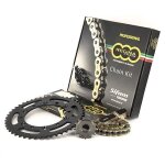Kit chaine origine ktm sx 60 / 65 1999 - 2002 12x46 alu - 420 sans joints toriques