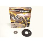 Kit cha�ne pour moto kymco 125 sector 1998 a 2001 15x38 neuf