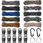 Kits combinés de paracorde corde de parachute 550 type corde de survie kits de fabrication de bracelets ... Kits combinés de paracorde corde de parachute 550 type corde de survie kits de fabrication de bracelets ...