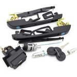 Kit complet poignes avants - barillet de rservoir - antivol de direction - coffre avec cls - volkswagen ...