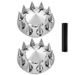 Kit de couvre - essieu complet pour semi - remorque - duoku - couvre - roues d'essieu avant avec pointes, ...