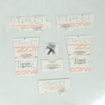 Kit d�co embl�me autocollant pour scooter peugeot 50 streetzone 10p 803316 neuf