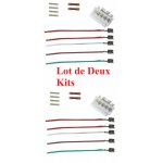 Kit de deux faisceaux pour feux arri�res - fiat panda 1. 3 d 75 multijet 4x4 09 / 2003 - 12 / 2011