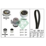 Kit de distribution avec pompe a eau ina pour audi seat skoda vw a4 a5 a6 q3 q5 avant altea xl exeo ibriza ...