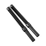 Kit d'entra�nement de corde ondulatoire sans corde - noir (paire) pour la force et le cardio