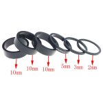 Kit d'entretoises de fourche pour vlo, 6 pices / ensemble, rondelle de casque de vlo, guidon, anneau ...