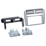 Kit facade autoradio fa1094n compatible avec fiat grande punto - anthracite metallique