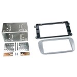 Kit facade autoradio ka213e compatible avec ford focus galaxy mondeo s - max ap07 - argent