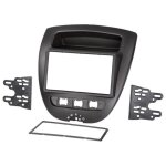 Kit facade autoradio kf1300za pour toyota aygo citroen c1 peugeot 107 adnauto Kit facade autoradio kf1300za pour toyota aygo citroen c1 peugeot 107 adnauto