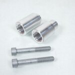 Kit fixation de crash pads tampon pare carter pour moto suzuki 600 gsx - r neuf