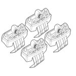 Kit fixations n21133 - nordrive