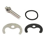 Kit de fixation de robinet monobloc, mlangeur de bassin, 2 boulons, type de boulon unique, plaque de ...