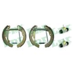 Kits de freins arri�re complet - skoda octavia i combi (1u5) 1. 9 tdi 4x4 09 / 2000>01 / 2006