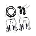 Kit de freins de vlo en mtal, pratique pour le cyclisme en extrieur, avec outils d'installation - ...