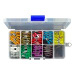Kit de fusibles a lame pour voiture, moto, bateau, camion, 90 pi�ces, mini, automobile, wieshamm5a, 7. ...