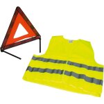 Kit gilet avec triangle de sécurité homologué Kit gilet avec triangle de sécurité homologué
