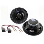 Kit installation haut - parleur khp18130 - 5 pour peugeot 106 / 206 - 13cm 100w