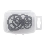 Kit de joints toriques en caoutchouc, 15 pi�ces, etui pour la plong�e sous marine, r�gulateur de tuyau ...