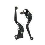 Kit leviers de frein et d'embrayage anodis�s noir pour bmw - myra