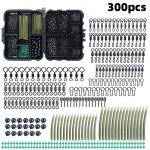 Kit de mat�riels de p�che a la bouillette de carpe, bo�te comprenant des manchons anti - enchev�trement, ...