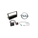 Kit montage autoradio faade cadre de radio 1 din opel agila / corsa / omega / vivaro