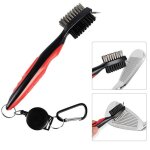 Kit de nettoyage pour golfeurs n66, brosse de club de golf, rainures a 2 faces, putter, cales de balles, ...