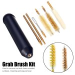 Kit de nettoyage universel 7 pices / ensemble, pour brosse a canon 38 / 357 / 9mm, taille de poche, ...