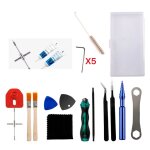 Kit d'outils de réparation de pêche, ensemble d'entretien de moulinet baitcasting, dissolvant de roulement ... Kit d'outils de réparation de pêche, ensemble d'entretien de moulinet baitcasting, dissolvant de roulement ...