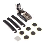 Kit d'outils de r�paration de v�lo sac de selle pack de si�ge de v�lo accessoires de v�lo outil multifonction ...