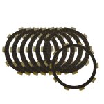 Kit de plaques de friction d'embrayage de pices de moteur de moto, honda xr400, poly 400, motard 400, ...