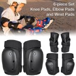 Kit de protection pour le skate a roulettes, equipement de protection, genouillères et coudières, protège ... Kit de protection pour le skate a roulettes, equipement de protection, genouillères et coudières, protège ...