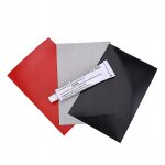 Kit de reparation pour bateau pneumatique pvc colle 3xpatch Kit de reparation pour bateau pneumatique pvc colle 3xpatch