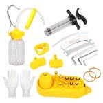 Kit de rparation d'huile pour freins a disque hydrauliques de vlo, outils pour sries vtt, vlo de ...
