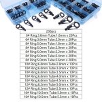 Kit de rparation de pointe de guide de canne a pche 24 230 pices guide de construction de canne en ...