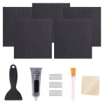 Kit de r�paration de tapis de trampoline 4 pouces, patch etanche pour la fixation des trous de tapis ...