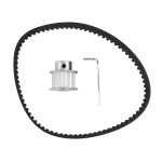 Kit de roues d'engrenage pour skateboard electrique, new - diy courroies, htd - 395 - 5m Kit de roues d'engrenage pour skateboard electrique, new - diy courroies, htd - 395 - 5m